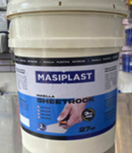 MASILLA PARA SHEETROCK MASIPLAST CUBETA