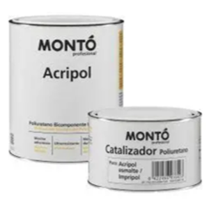 MONTO PINTURA ACRIPOL BRILLO BASE.BL 600ML BLANCO