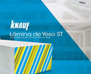 PLANCHA DE SHEETROCK KANAUF